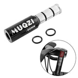 Maxbell Road Bicycle Handlebar Riser Adapter 28.6mm Mountain Bike Fork Stem Extender Black 123x60mm