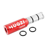 Maxbell Road Bicycle Handlebar Riser Adapter 28.6mm Mountain Bike Fork Stem Extender Red 123x60mm