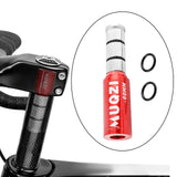 Maxbell Road Bicycle Handlebar Riser Adapter 28.6mm Mountain Bike Fork Stem Extender Red 123x60mm