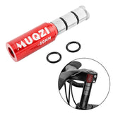 Maxbell Road Bicycle Handlebar Riser Adapter 28.6mm Mountain Bike Fork Stem Extender Red 123x60mm