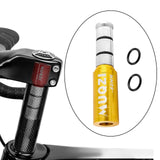 Maxbell Road Bicycle Handlebar Riser Adapter 28.6mm Mountain Bike Fork Stem Extender Aureate 123x60mm