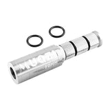 Maxbell Road Bicycle Handlebar Riser Adapter 28.6mm Mountain Bike Fork Stem Extender Argent 123x60mm