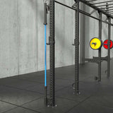 Maxbell Weight Bar Rack with Accessory Triceps Bar Fitness Barbell Holder Storage Black Accessories