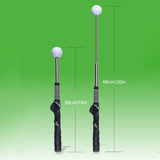 Maxbell Telescopic Warm up Stick Practice Golf Swing Trainer Aid Women Men Kids