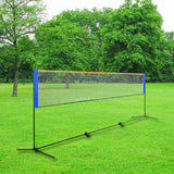 Maxbell Badminton Net Set Professional Portable for Tennis Pickleball Garden