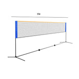 Maxbell Badminton Net Set Professional Portable for Tennis Pickleball Garden