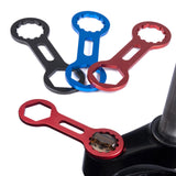 Maxbell Bike Front Fork Caps Wrench Lightweight Remover Easy to Install Blue
