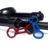 Maxbell Bike Front Fork Caps Wrench Lightweight Remover Easy to Install Blue