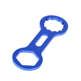 Maxbell Bike Front Fork Caps Wrench Lightweight Remover Easy to Install Blue