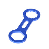 Maxbell Bike Front Fork Caps Wrench Lightweight Remover Easy to Install Blue
