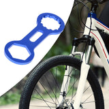 Maxbell Bike Front Fork Caps Wrench Lightweight Remover Easy to Install Blue