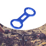Maxbell Bike Front Fork Caps Wrench Lightweight Remover Easy to Install Blue