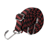 Maxbell Bungee Cord with Hooks Flexible Elastic Rubber Strap for Trucks Trolley Tent 1.5Meters Red