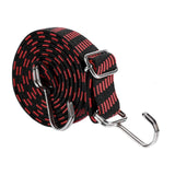Maxbell Bungee Cord with Hooks Flexible Elastic Rubber Strap for Trucks Trolley Tent 1.5Meters Red