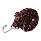 Maxbell Bungee Cord with Hooks Flexible Elastic Rubber Strap for Trucks Trolley Tent 1.5Meters Red