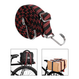 Maxbell Bungee Cord with Hooks Flexible Elastic Rubber Strap for Trucks Trolley Tent 1.5Meters Red