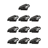 Maxbell 10Pcs Helmet Clip Holder Mask Hook for Sports Skateboard Cycling