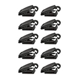 Maxbell 10Pcs Helmet Clip Holder Mask Hook for Sports Skateboard Cycling