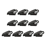 Maxbell 10Pcs Helmet Clip Holder Mask Hook for Sports Skateboard Cycling