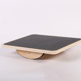 Maxbell Wooden yoga balancing Board WakeSurf Stability Accessories Snowboard Nonslip