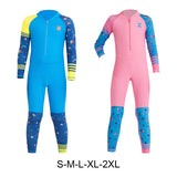 Maxbell Kids Wetsuit Diving Swimsuits Boating Water Sports Kayak Thermal Full suits Blue S