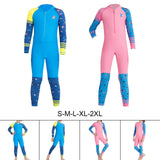 Maxbell Kids Wetsuit Diving Swimsuits Boating Water Sports Kayak Thermal Full suits Blue S