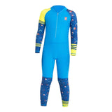 Maxbell Kids Wetsuit Diving Swimsuits Boating Water Sports Kayak Thermal Full suits Blue S