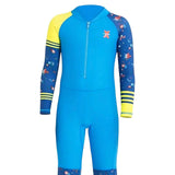 Maxbell Kids Wetsuit Diving Swimsuits Boating Water Sports Kayak Thermal Full suits Blue S