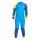 Maxbell Kids Wetsuit Diving Swimsuits Boating Water Sports Kayak Thermal Full suits Blue 2XL