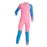 Maxbell Kids Wetsuit Diving Swimsuits Boating Water Sports Kayak Thermal Full suits Pink M