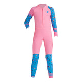 Maxbell Kids Wetsuit Diving Swimsuits Boating Water Sports Kayak Thermal Full suits Pink M