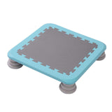 Maxbell Mini Kids Trampoline Workout Toy Jumping Stable for Indoor Home School Blue