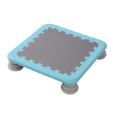 Maxbell Mini Kids Trampoline Workout Toy Jumping Stable for Indoor Home School Blue