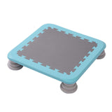 Maxbell Mini Kids Trampoline Workout Toy Jumping Stable for Indoor Home School Blue