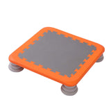 Maxbell Mini Kids Trampoline Workout Toy Jumping Stable for Indoor Home School Orange