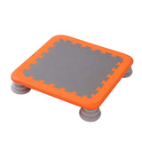 Maxbell Mini Kids Trampoline Workout Toy Jumping Stable for Indoor Home School Orange