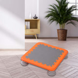 Maxbell Mini Kids Trampoline Workout Toy Jumping Stable for Indoor Home School Orange