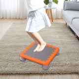 Maxbell Mini Kids Trampoline Workout Toy Jumping Stable for Indoor Home School Orange