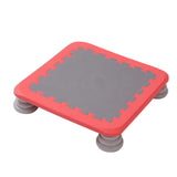 Maxbell Mini Kids Trampoline Workout Toy Jumping Stable for Indoor Home School Red