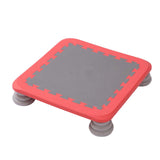 Maxbell Mini Kids Trampoline Workout Toy Jumping Stable for Indoor Home School Red