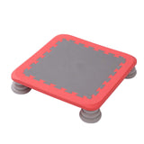 Maxbell Mini Kids Trampoline Workout Toy Jumping Stable for Indoor Home School Red