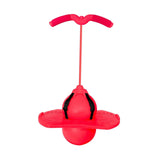 Maxbell Pogo Ball Bouncing Ball for Boy Girls Adults Workout Accessories Red