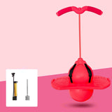 Maxbell Pogo Ball Bouncing Ball for Boy Girls Adults Workout Accessories Red