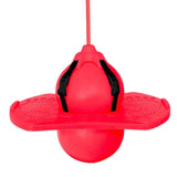 Maxbell Pogo Ball Bouncing Ball for Boy Girls Adults Workout Accessories Red