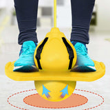 Maxbell Pogo Ball Bouncing Ball for Boy Girls Adults Workout Accessories Yellow
