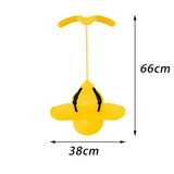 Maxbell Pogo Ball Bouncing Ball for Boy Girls Adults Workout Accessories Yellow