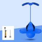 Maxbell Pogo Ball Bouncing Ball for Boy Girls Adults Workout Accessories Blue