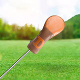 Maxbell Wood Headcover Protector Guard Replacement Waterproof Golf Club Head Covers D 37X17CM