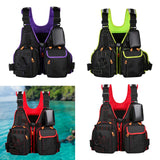 Maxbell Fishing Life Jackets Vest High Buoyancy Fly Fishing Vest for Swimming Sailing Purple