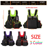 Maxbell Fishing Life Jackets Vest High Buoyancy Fly Fishing Vest for Swimming Sailing Purple